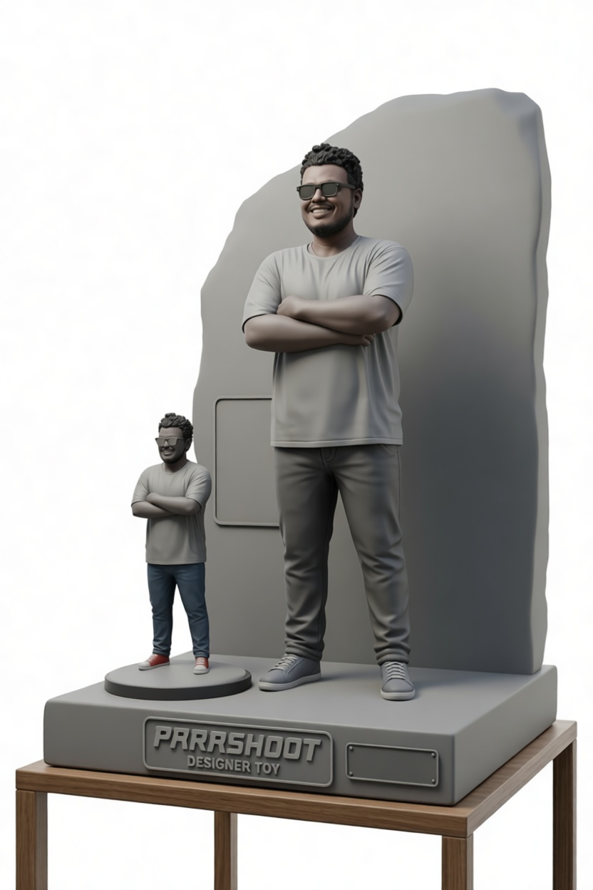 Smiling Man Figurine free 3D printable STL
