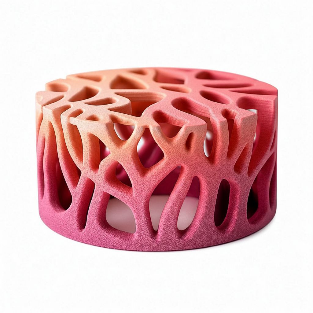 Organic Coral Bracelet free 3D printable STL