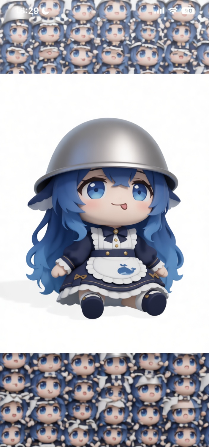 Nanashi Mumei Figure free 3D printable STL
