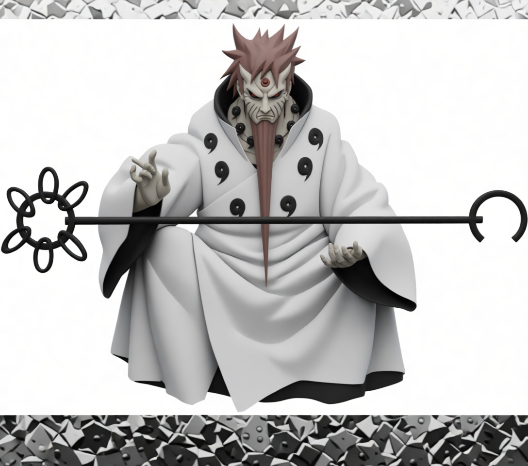 Sage of Six Paths Figurine free 3D printable STL