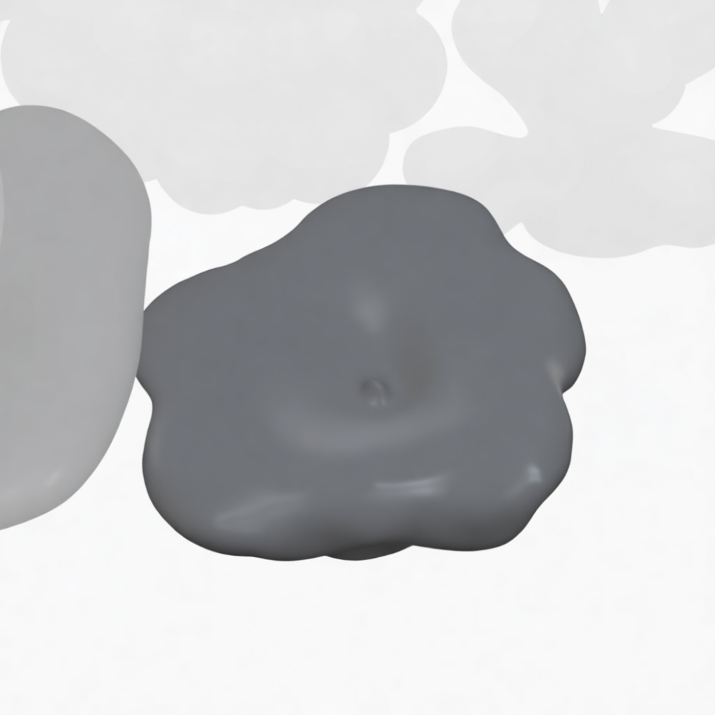 Cloud Formation Model free 3D printable STL