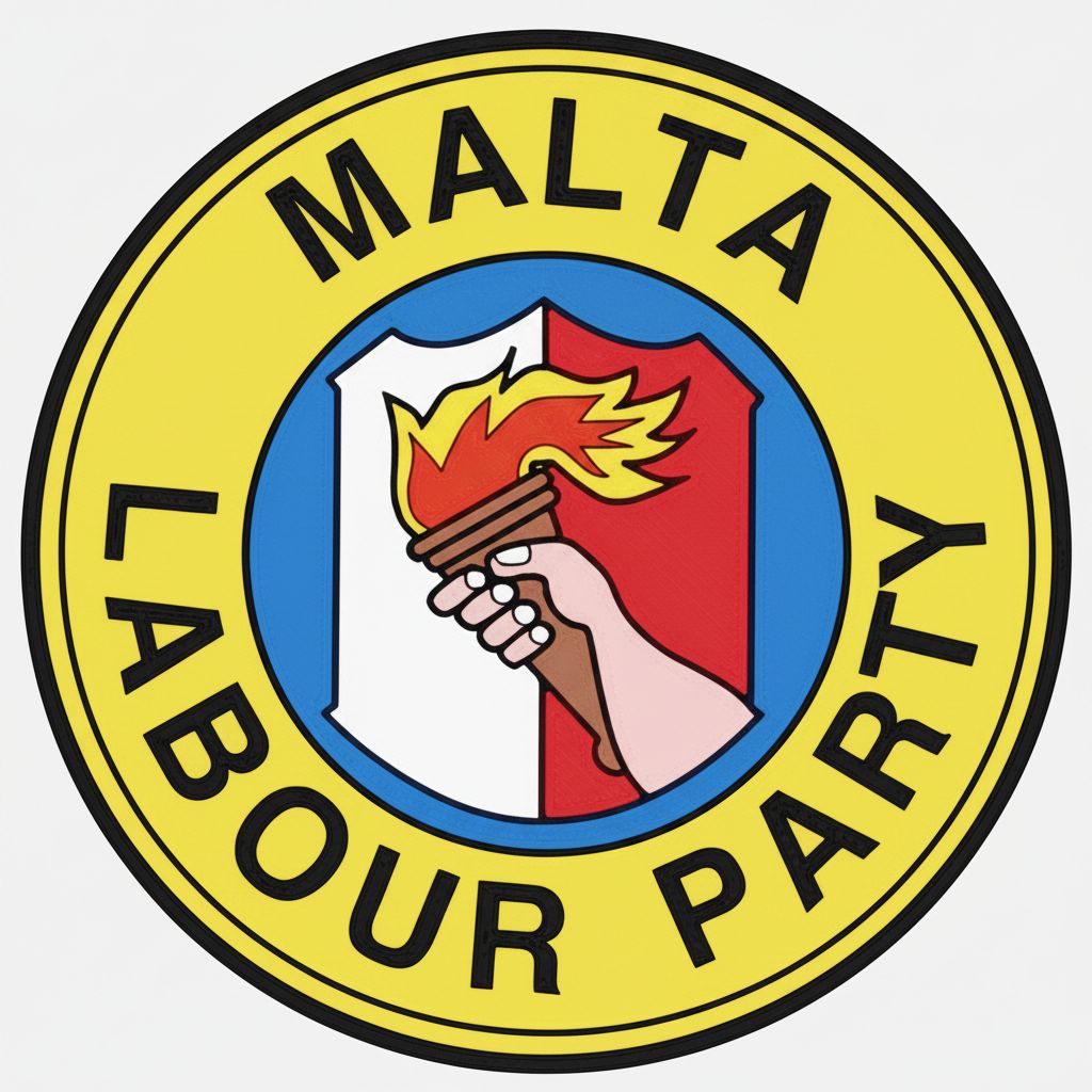 Malta Labour Party Emblem free 3D printable STL