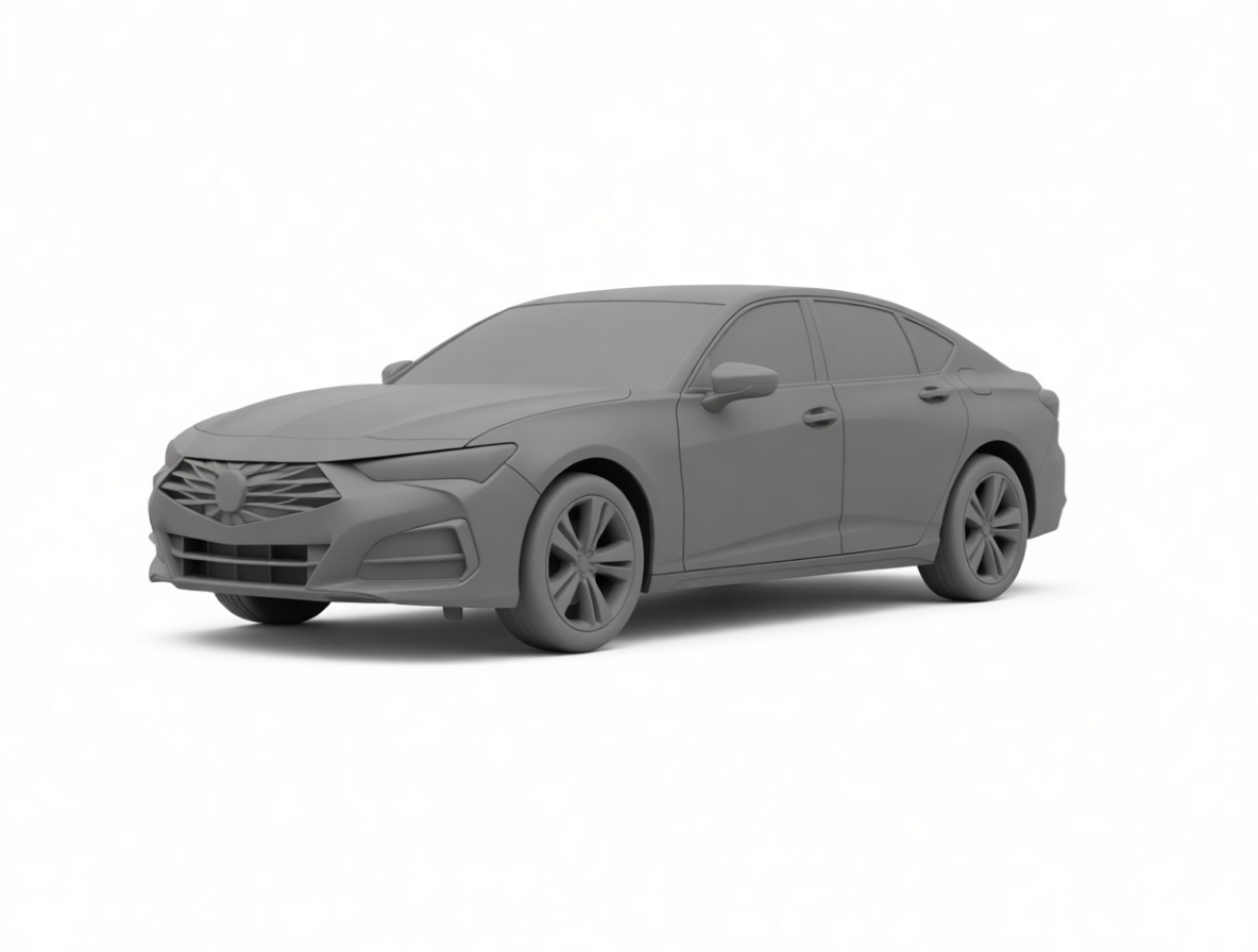 Hyundai Sonata Sedan Model free 3D printable STL