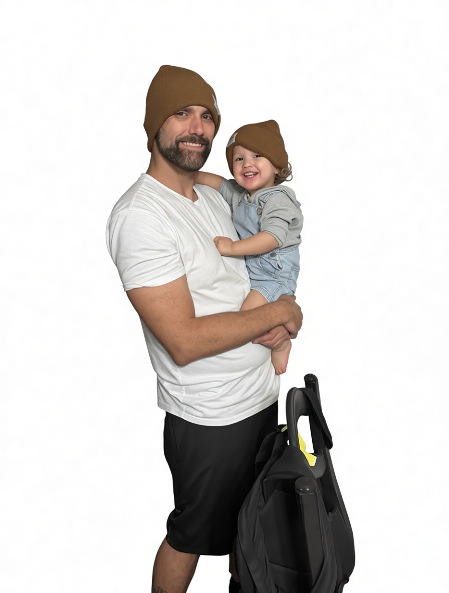 Father and Child Figurine free 3D printable STL