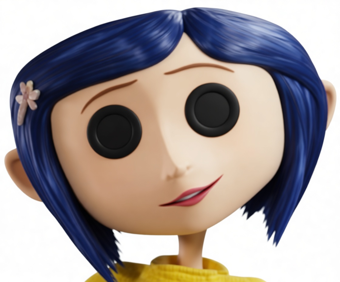 Coraline Jones Figurine free 3D printable STL