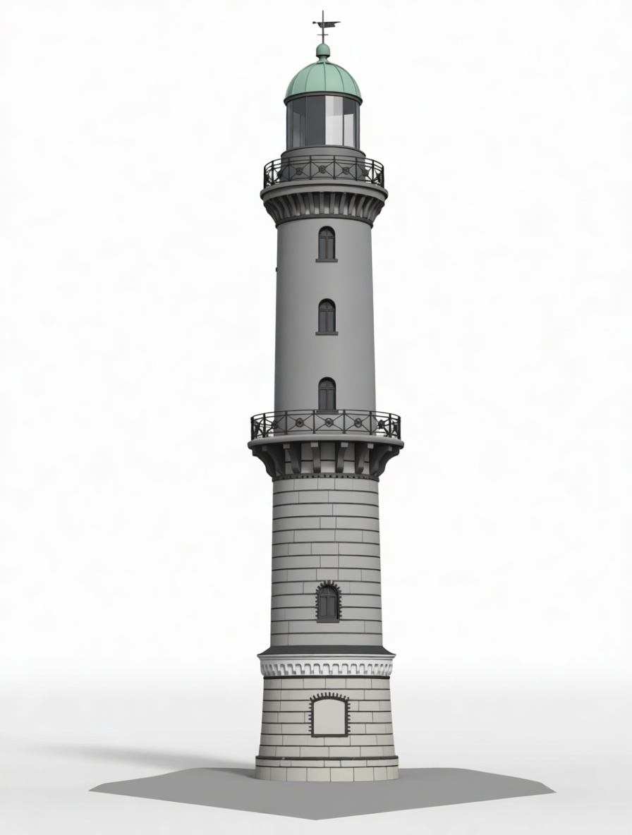 Classic Lighthouse Model free 3D printable STL