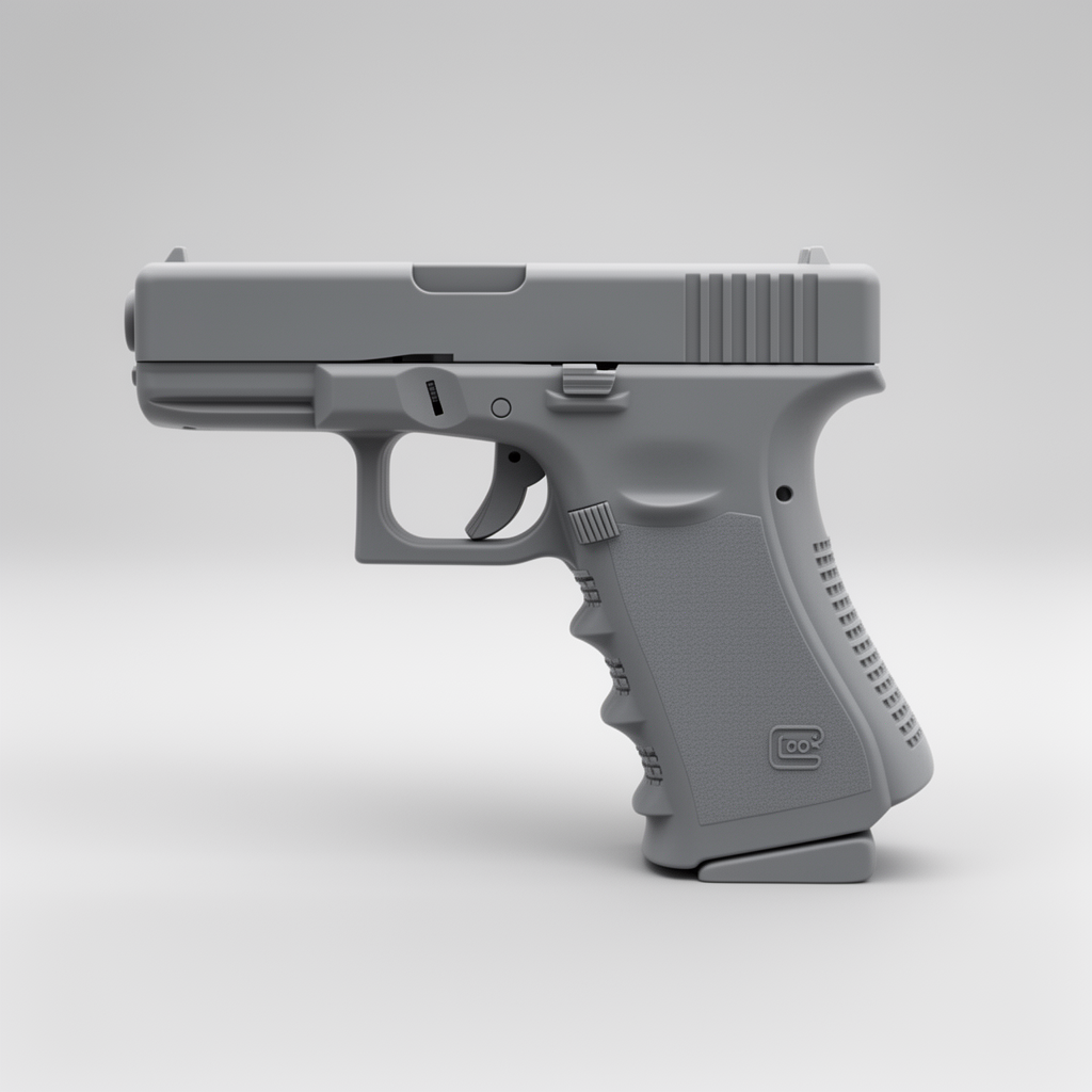 Glock Lower Receiver Model free 3D printable STL