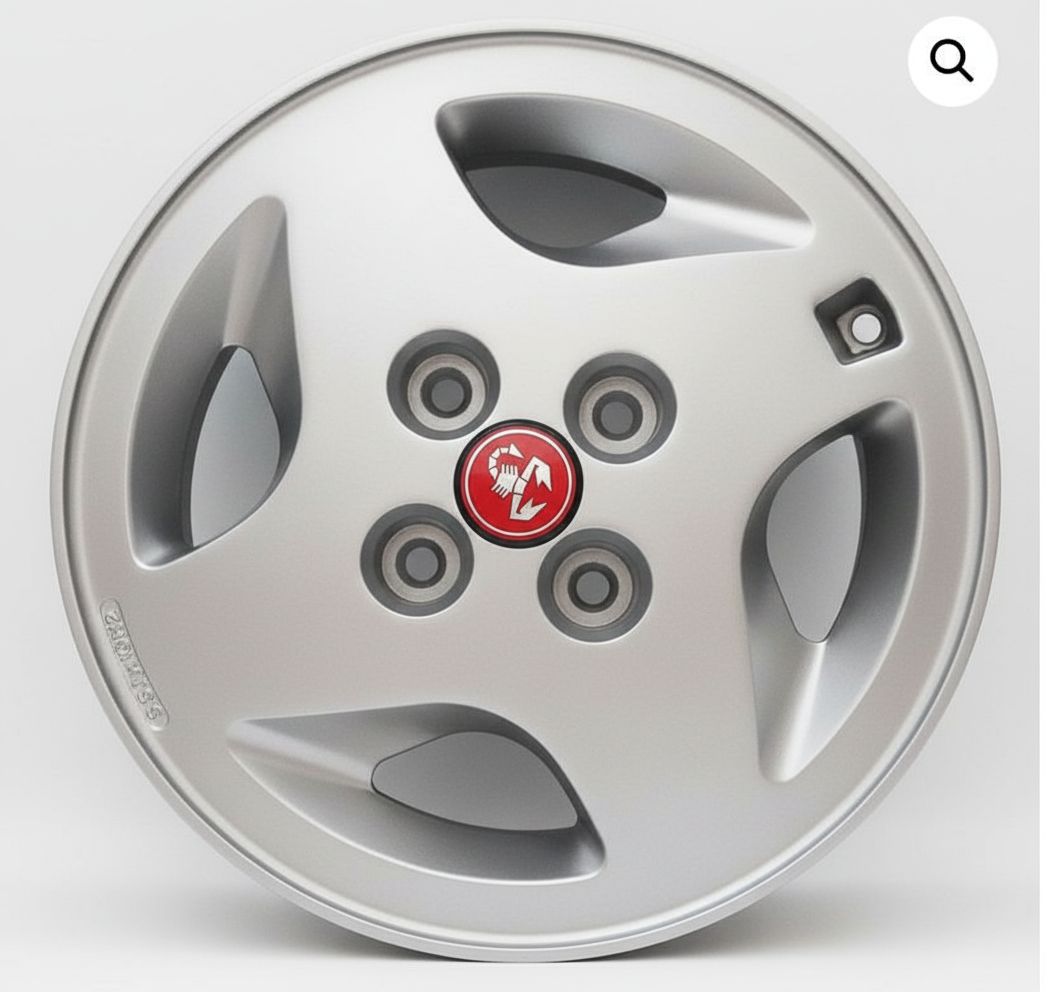 Abarth Wheel Rim free 3D printable STL