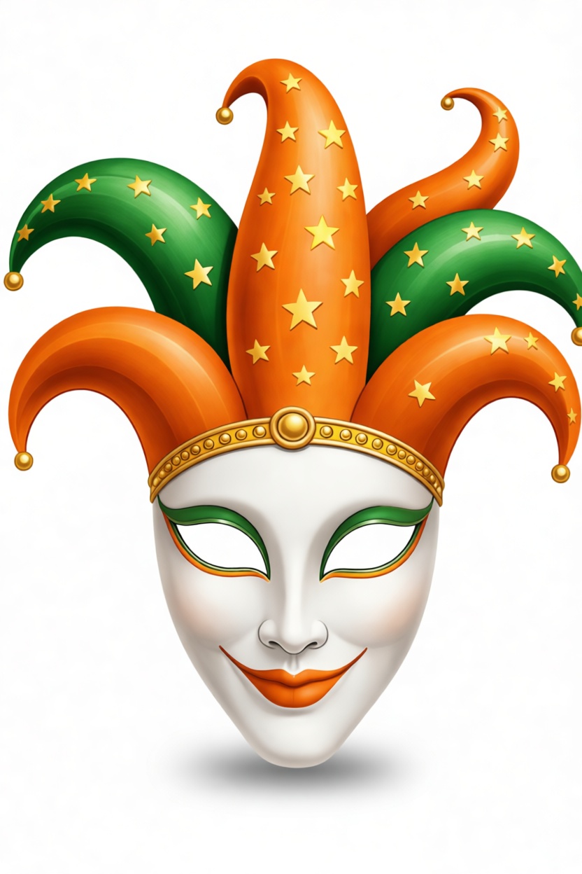 Jester Mask Figurine free 3D printable STL