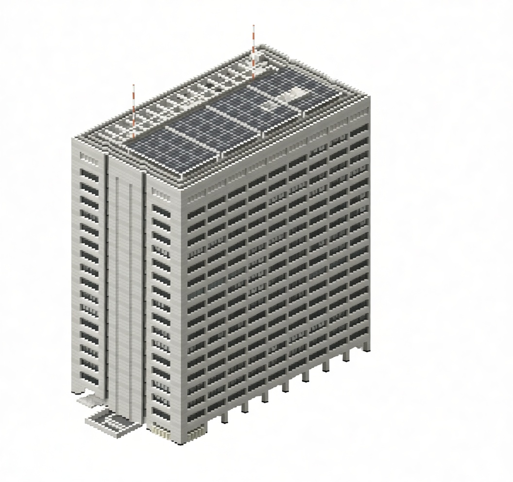 Chicago Cermak Plaza Model free 3D printable STL