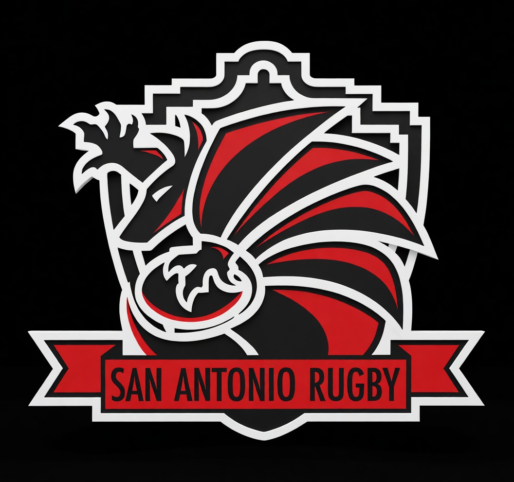 San Antonio Rugby Emblem free 3D printable STL