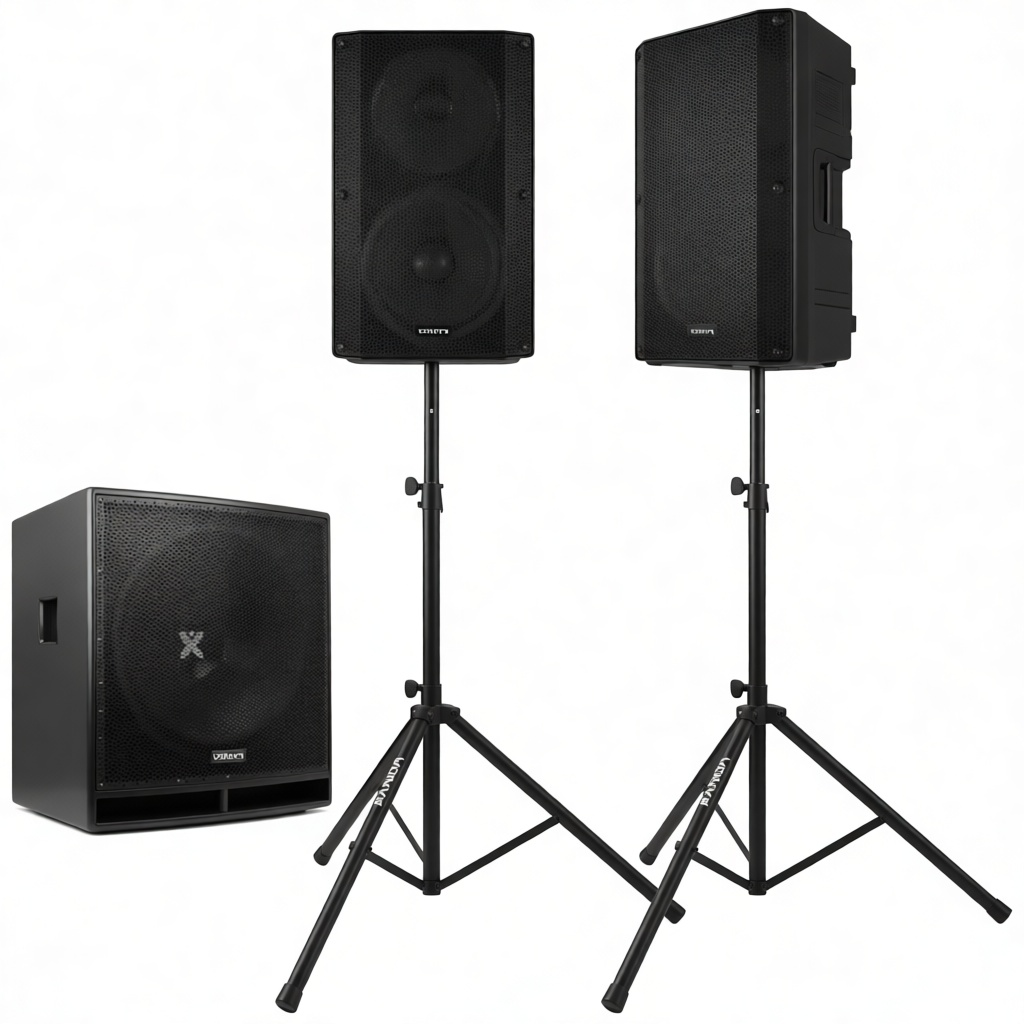 Vulcan PA Speaker Set