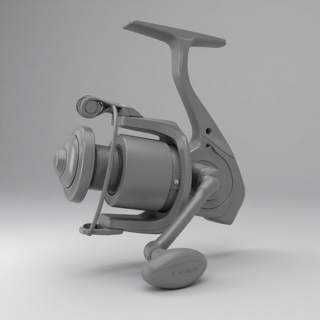 Fishing Reel Model free 3D printable STL
