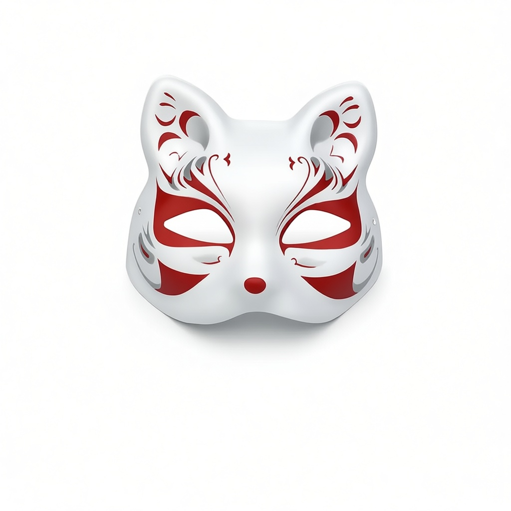 Kitsune Fox Mask free 3D printable STL