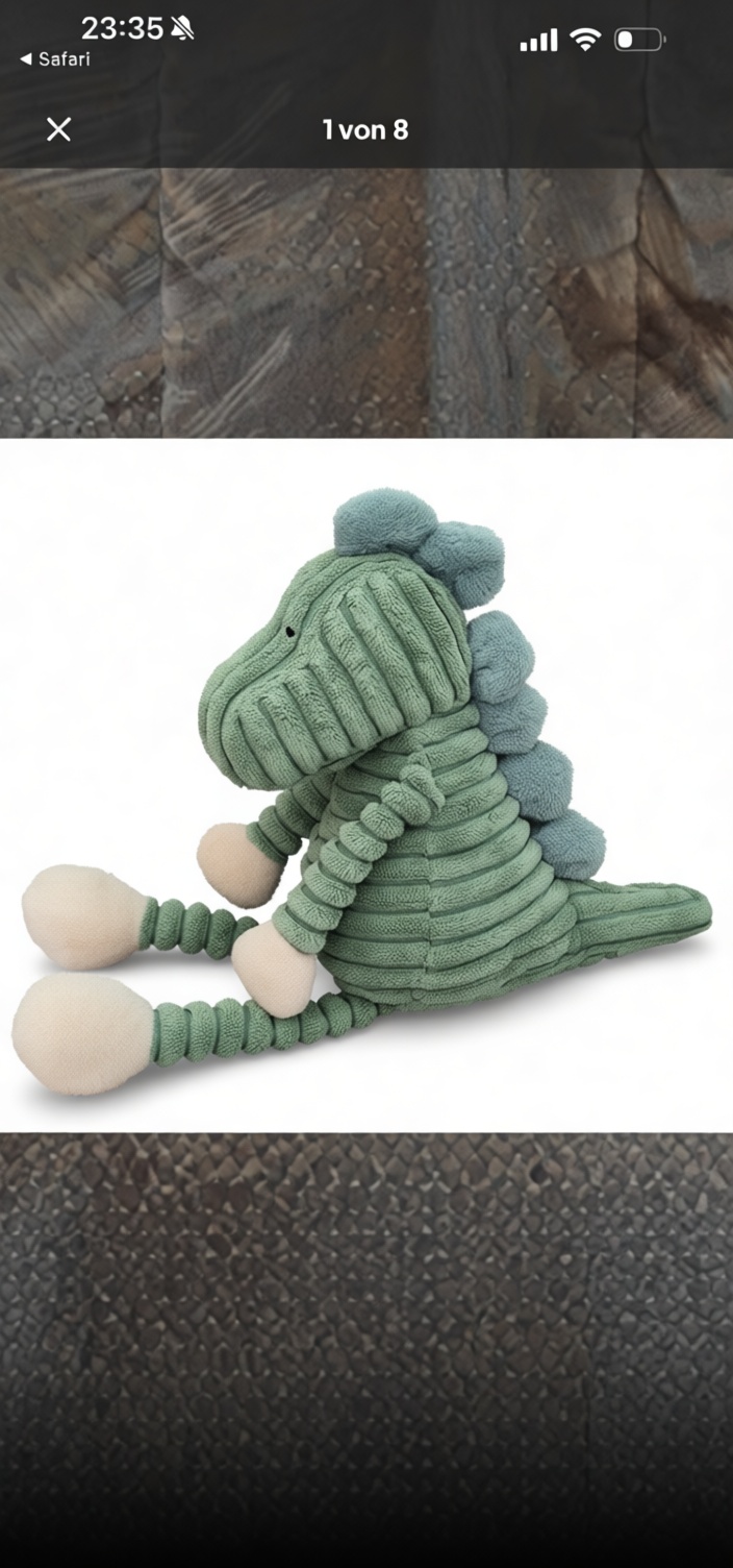 Corduroy Dinosaur Plush Figurine free 3D printable STL