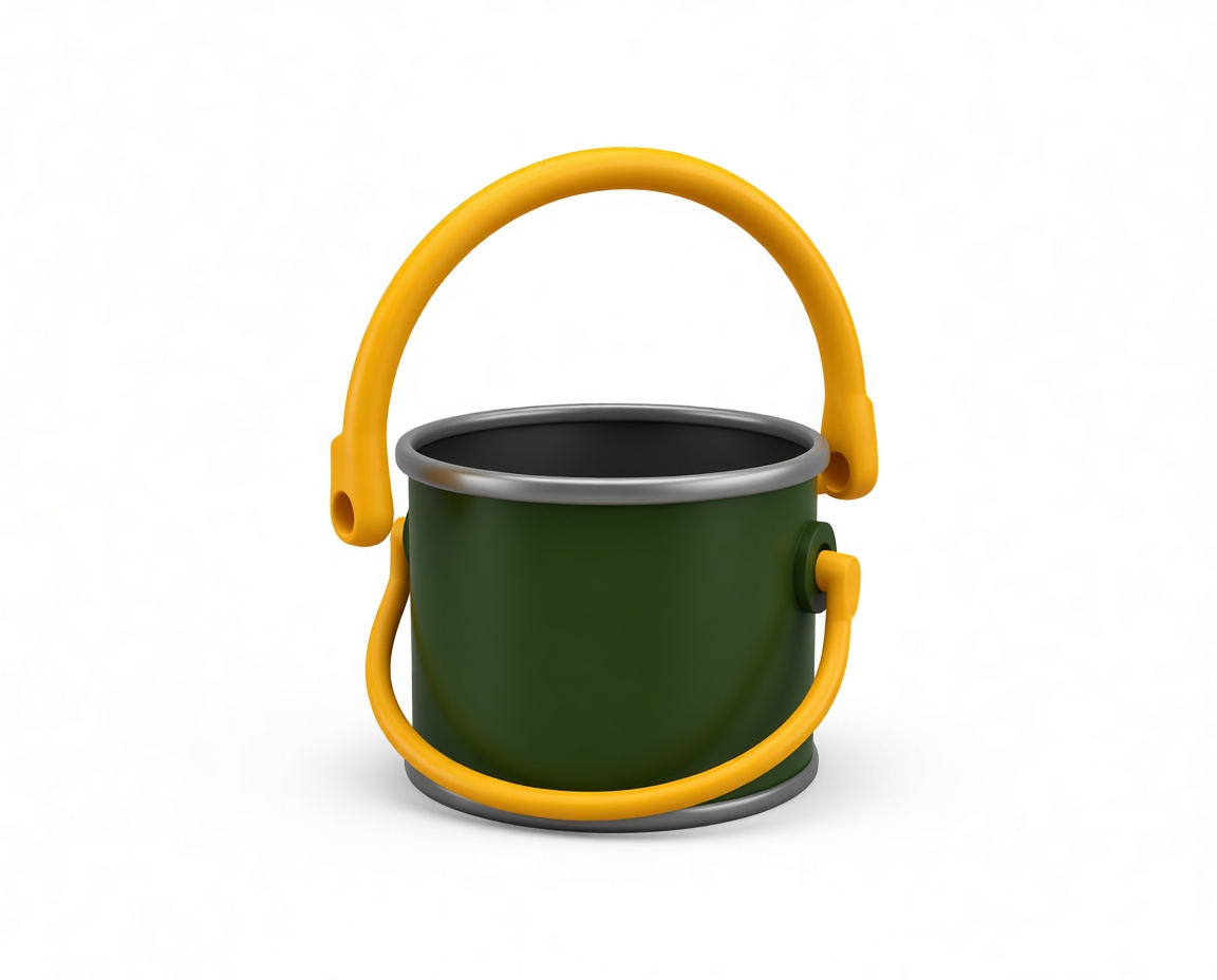 Paint Bucket Model free 3D printable STL