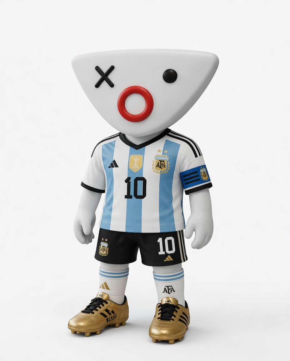Messi Soccer Figurine free 3D printable STL