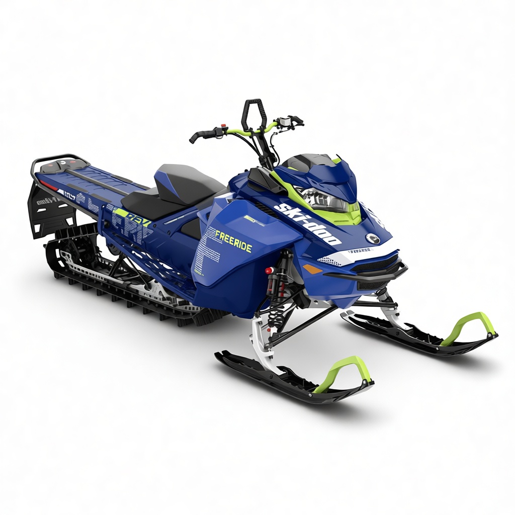 Ski-Doo Freeride Snowmobile free 3D printable STL
