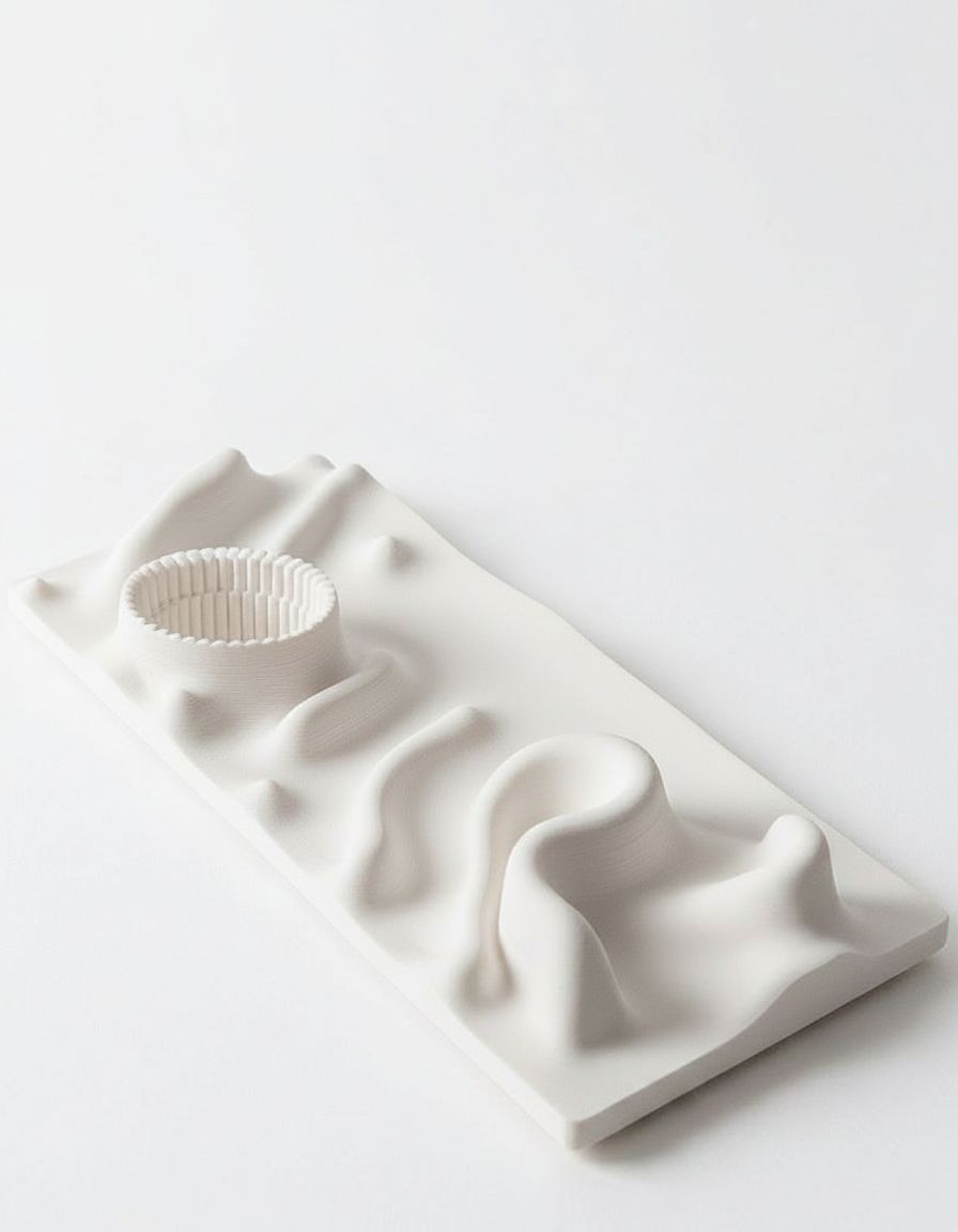 Lunar Surface Topography Model free 3D printable STL