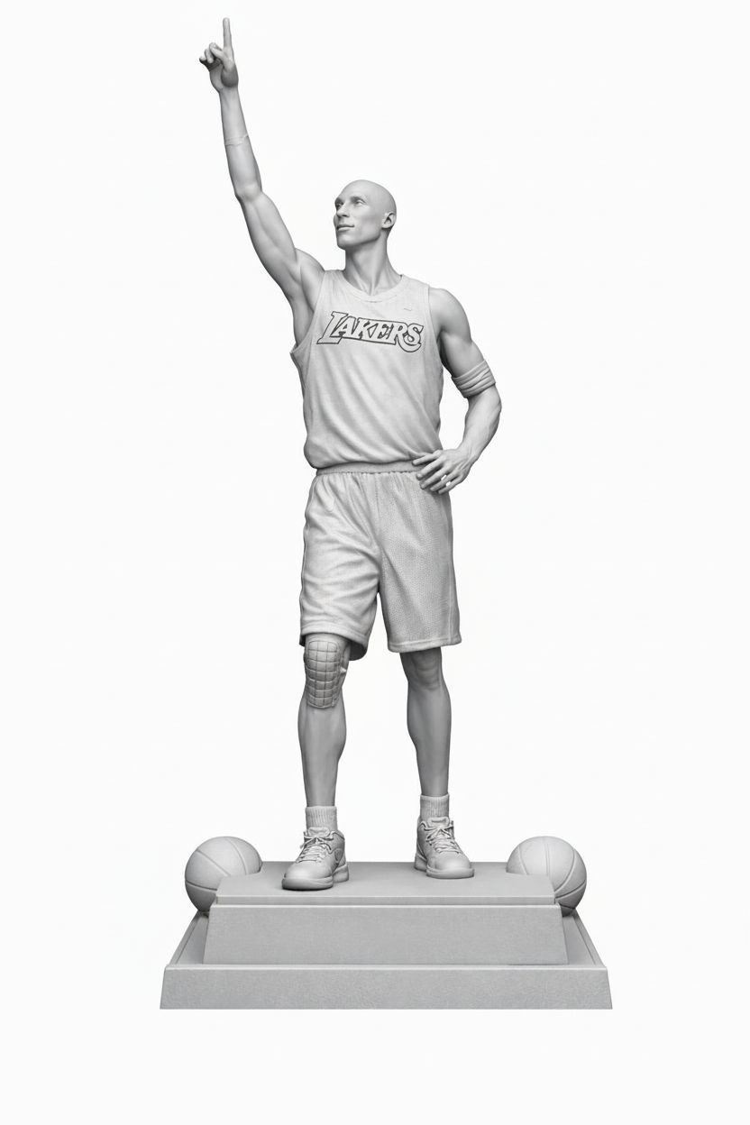 Kobe Bryant Statue free 3D printable STL