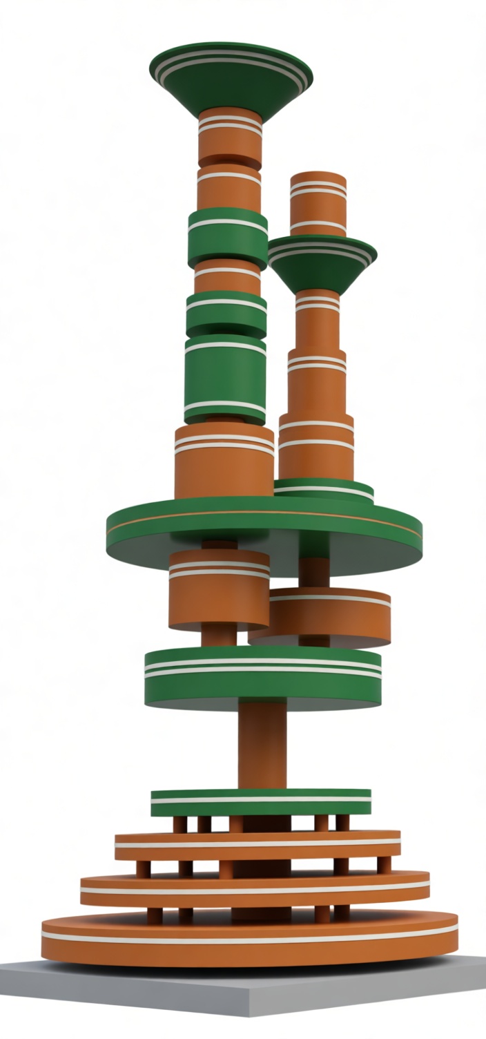 Abstract Geometric Sculpture free 3D printable STL