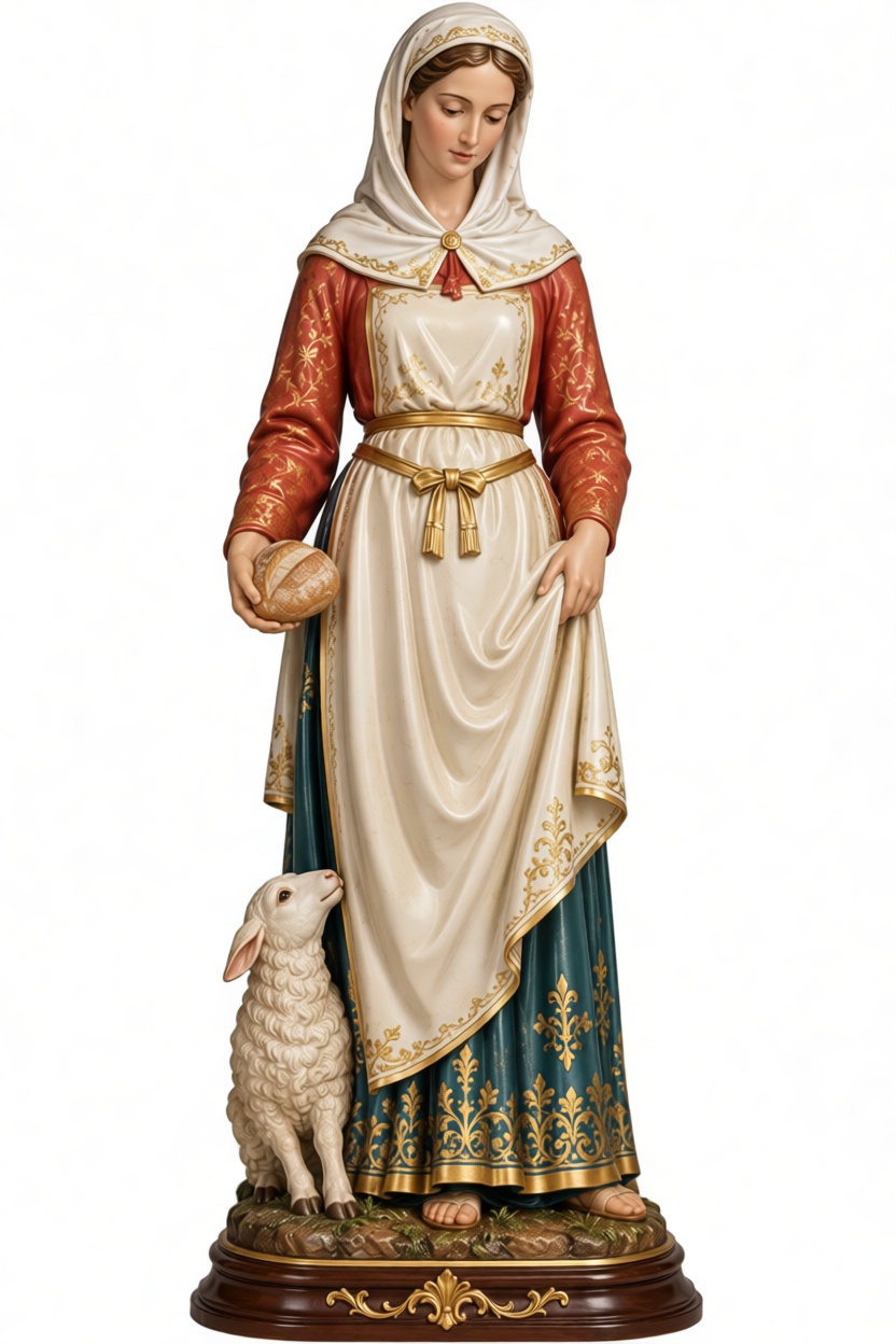 Saint Agnes Statue - Free 3D Printable STL File