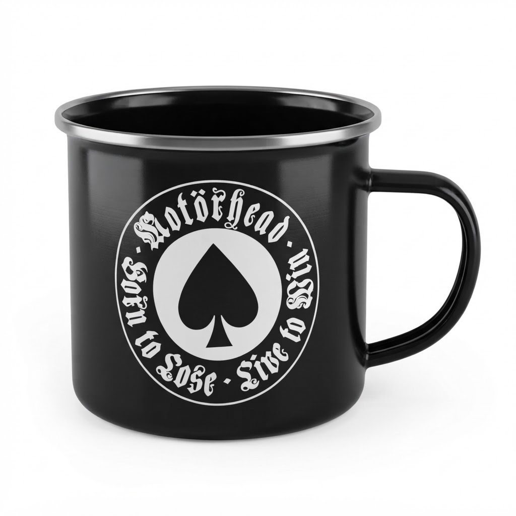 Motörhead Enamel Mug free 3D printable STL