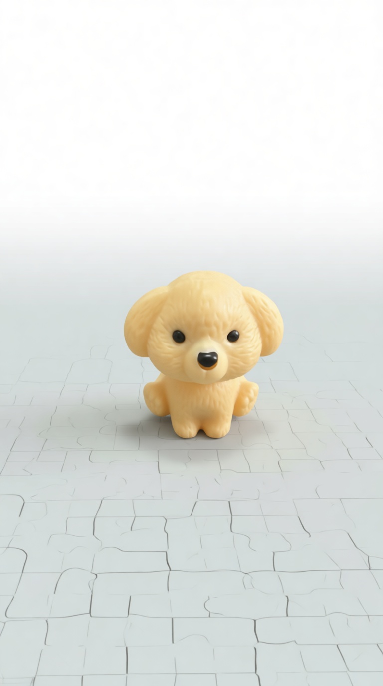 Toy Poodle Figurine free 3D printable STL