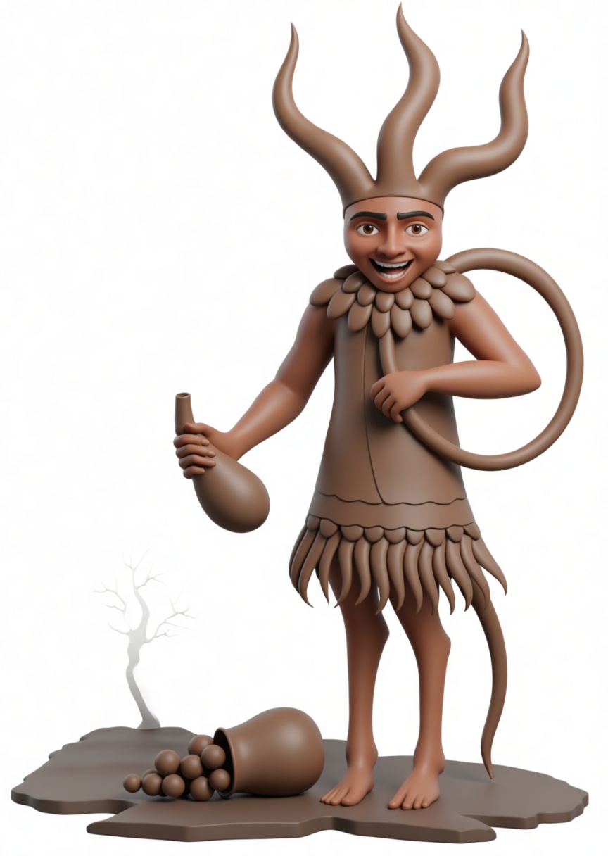 African Tribal Dancer Figurine free 3D printable STL