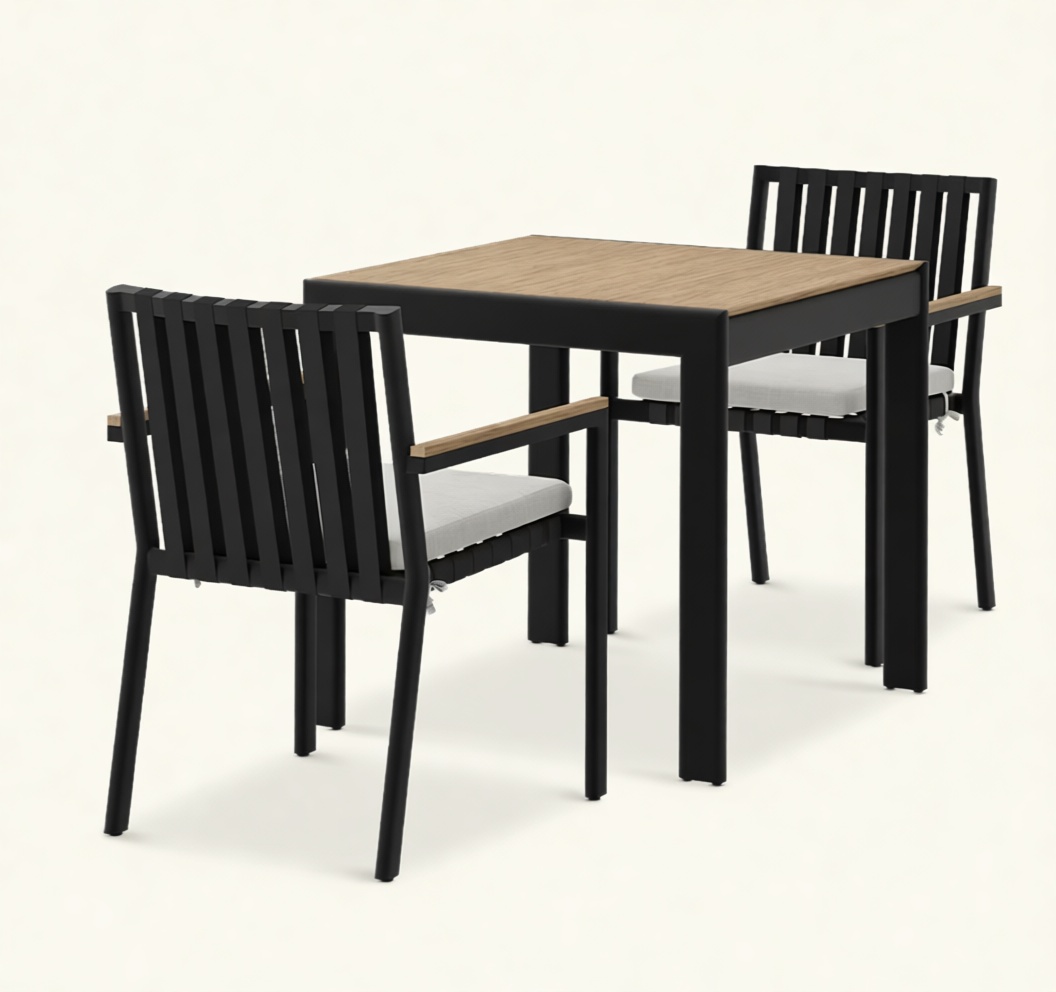 Modern Patio Dining Set free 3D printable STL