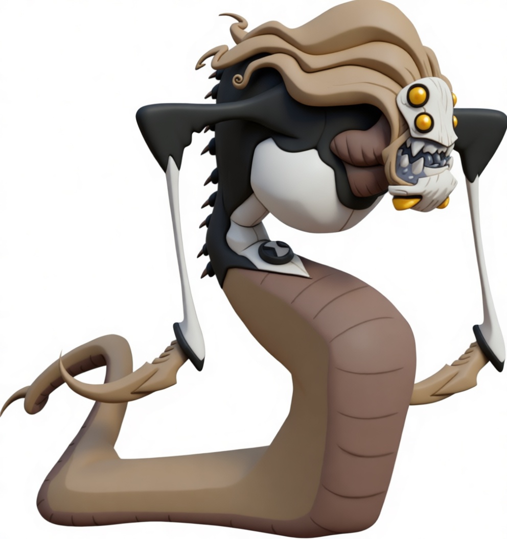 Snoke Snake Figurine free 3D printable STL