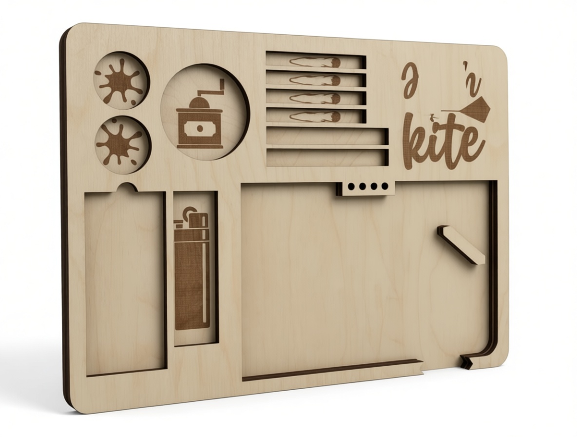 Coffee Drip Mat Organizer free 3D printable STL
