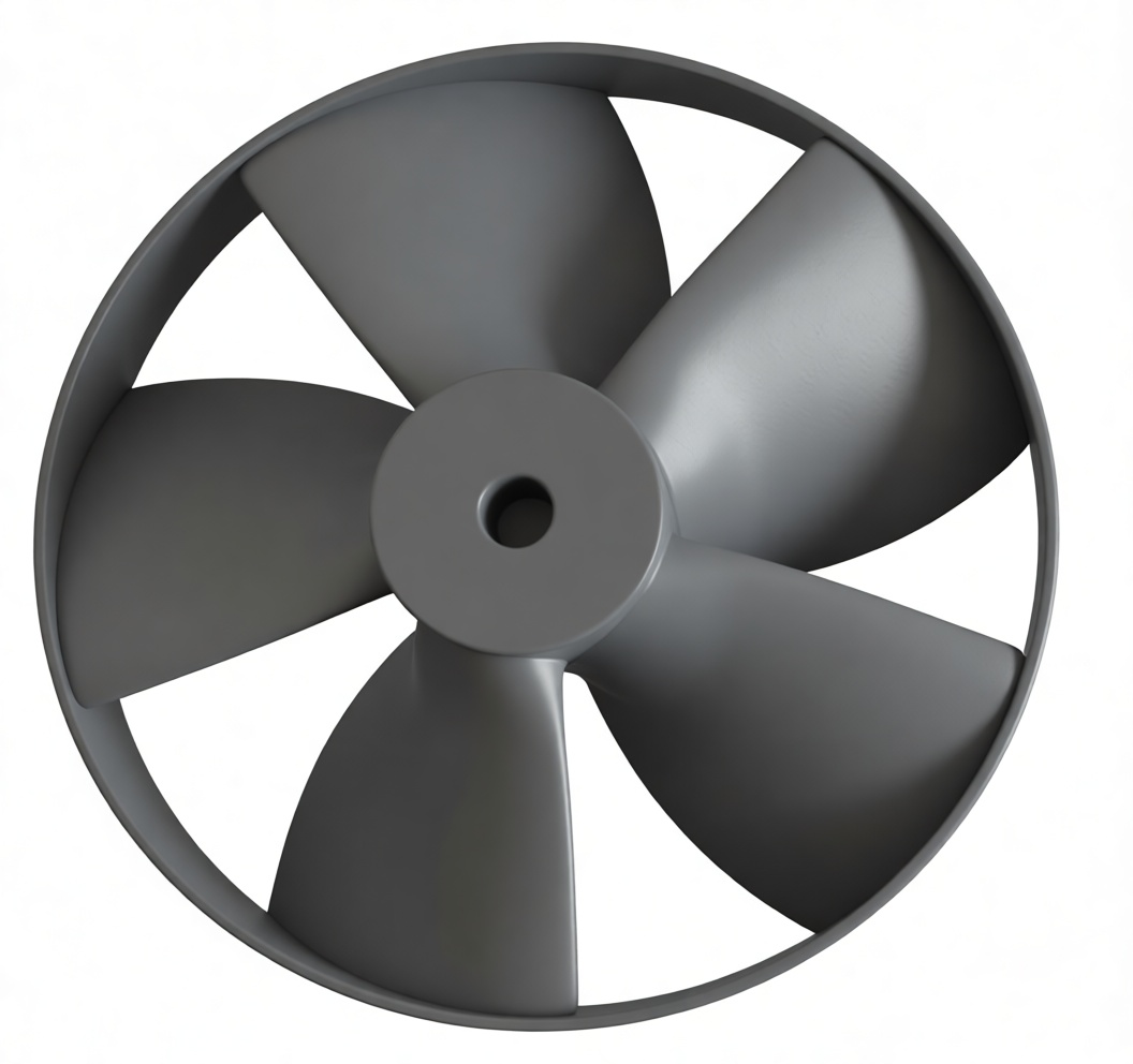 Axial Fan Blade free 3D printable STL