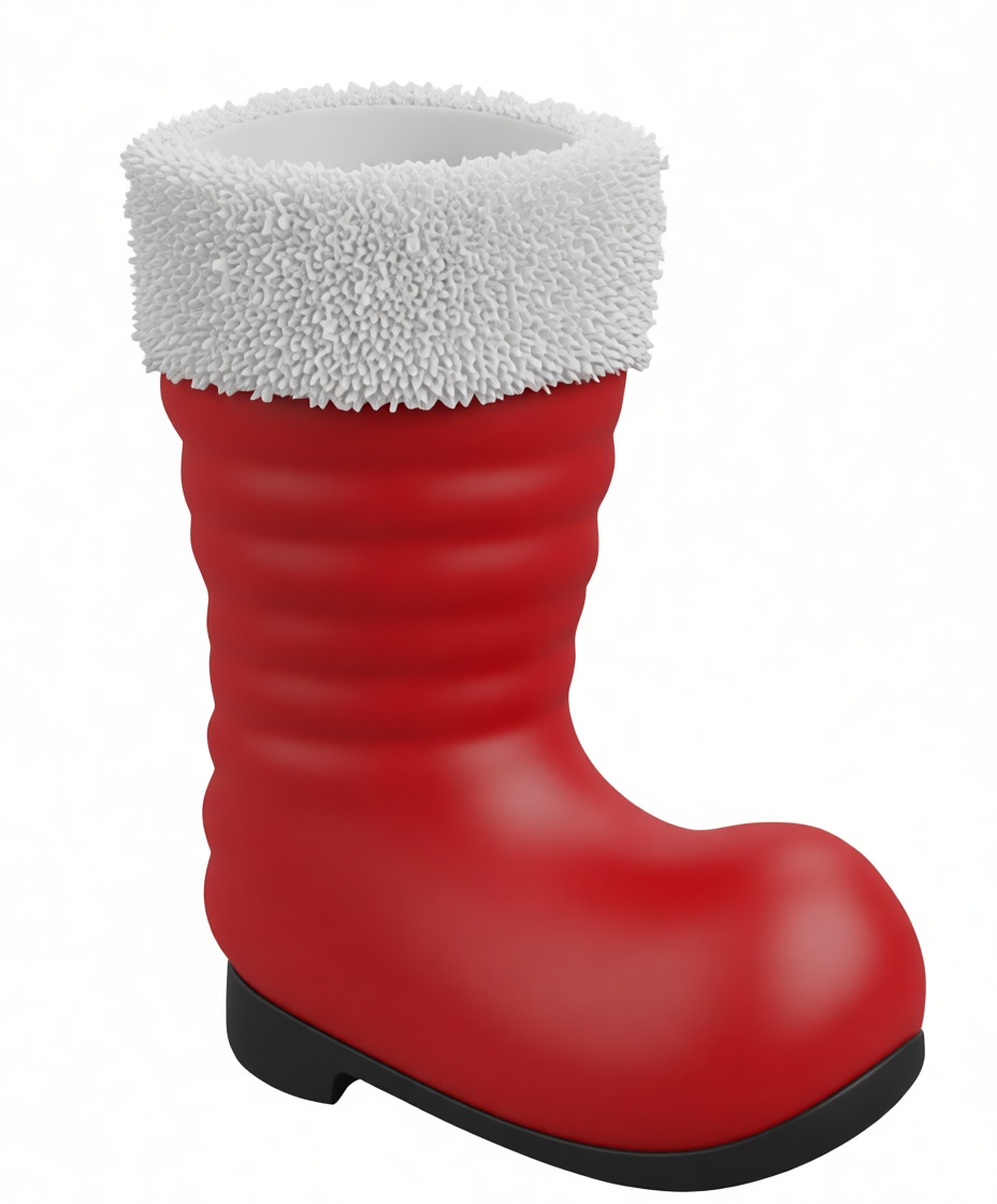 Santa Claus Boot Figurine free 3D printable STL