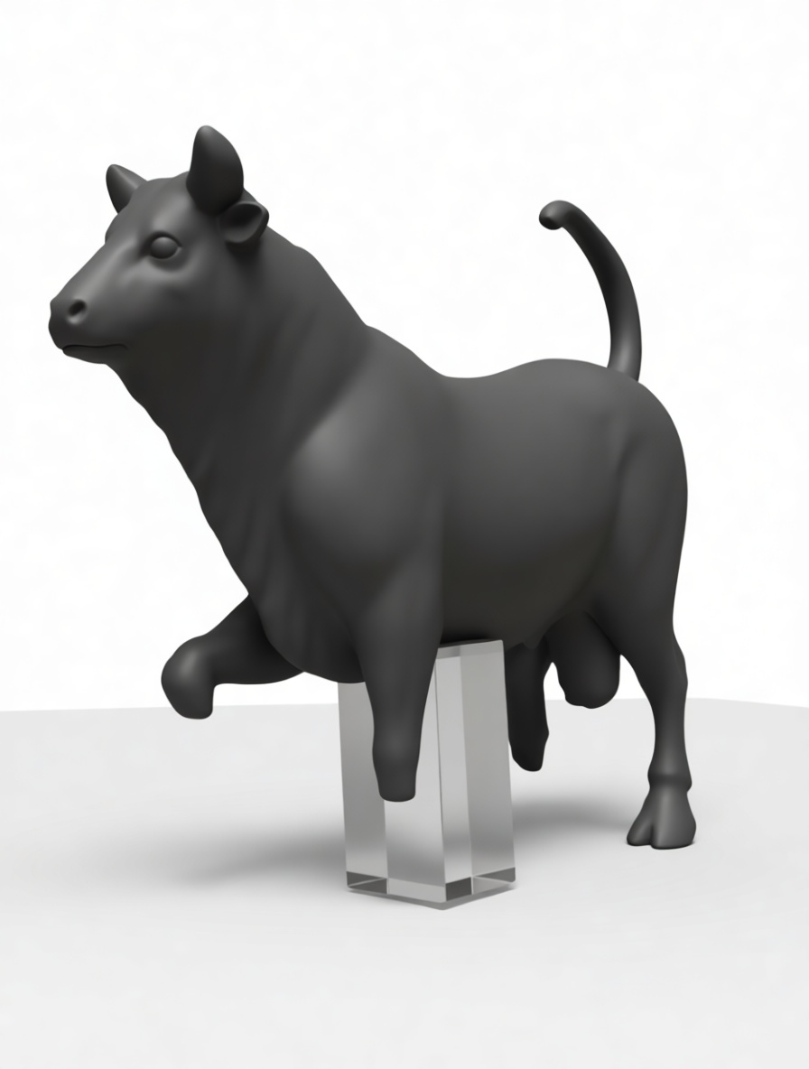 Bull Figurine free 3D printable STL
