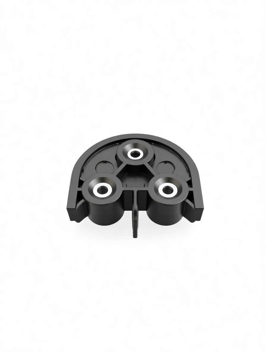 Triple Bearing Mount free 3D printable STL