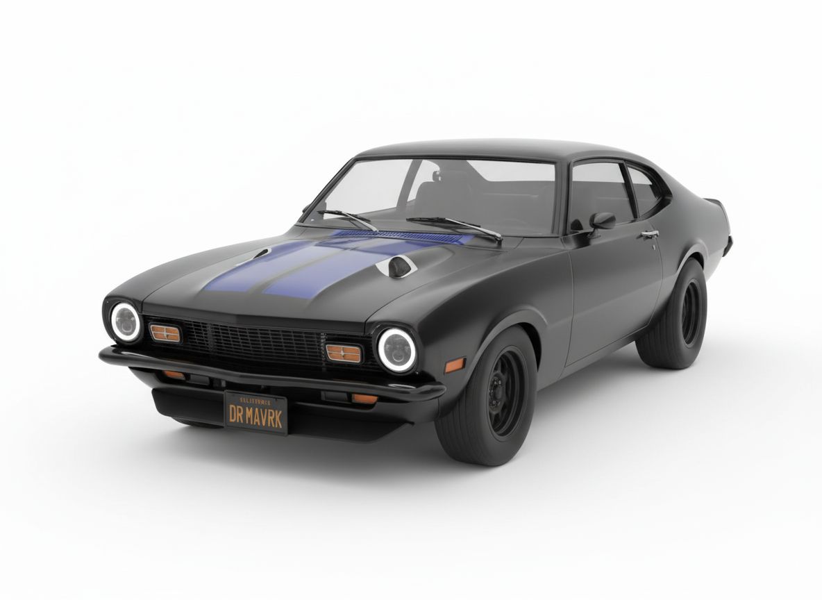 1973 Ford Maverick Model free 3D printable STL