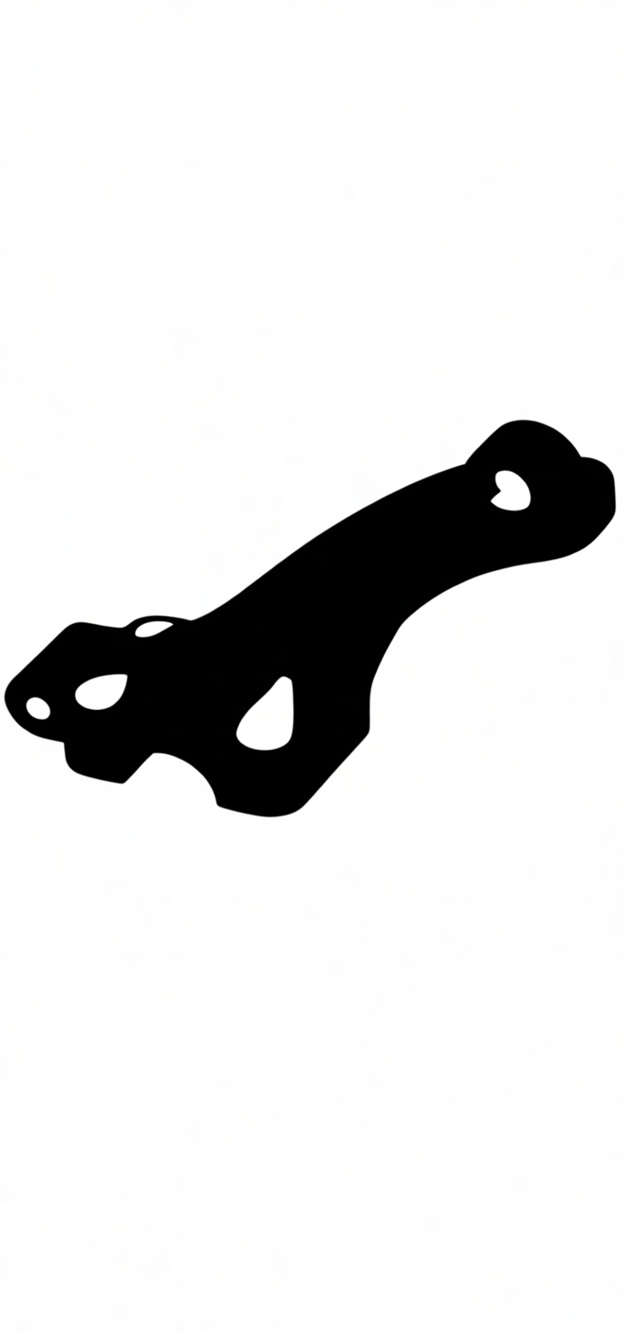 Car Suspension Control Arm free 3D printable STL