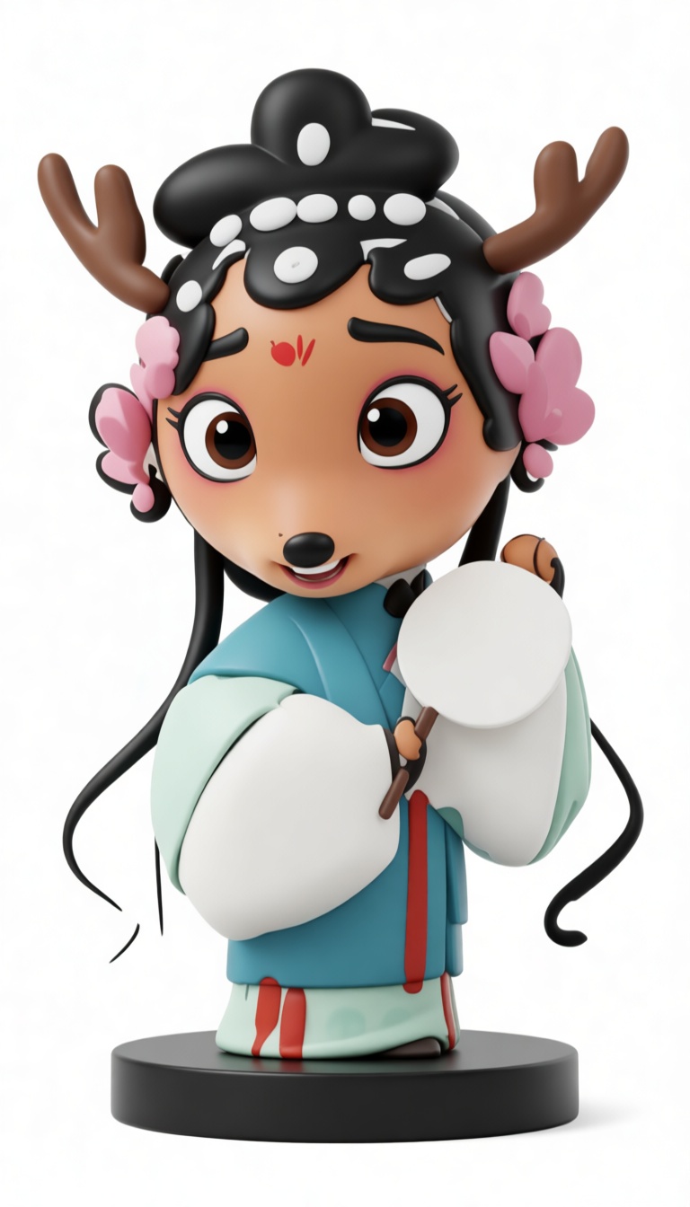 Deer Spirit Figurine free 3D printable STL
