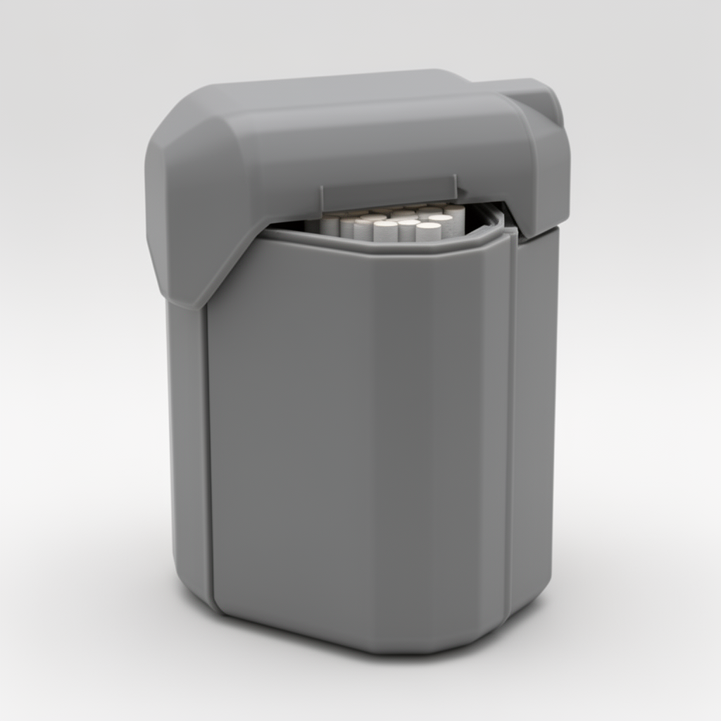 Cigarette Box Model - Free 3D Printable STL File