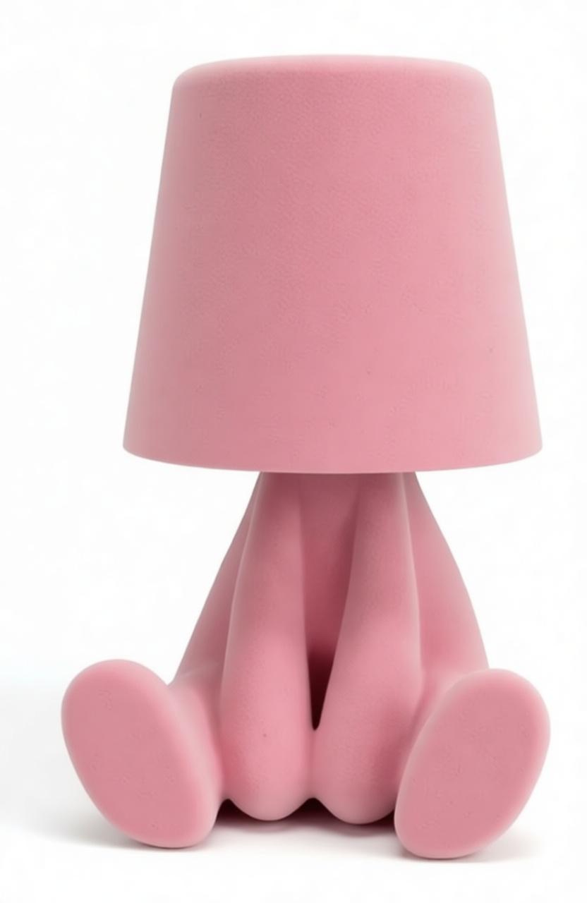 Sitting Rabbit Lamp free 3D printable STL