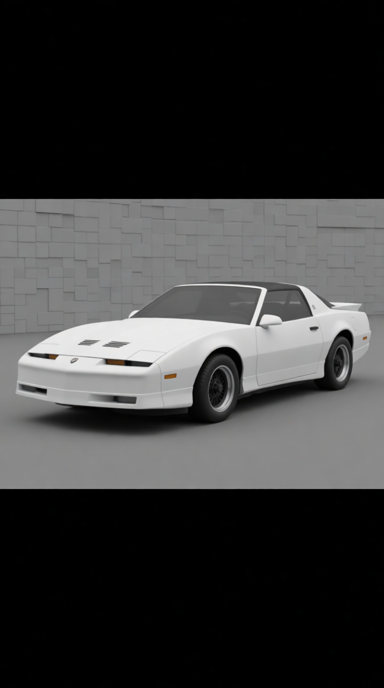 1989 Pontiac Firebird Model free 3D printable STL