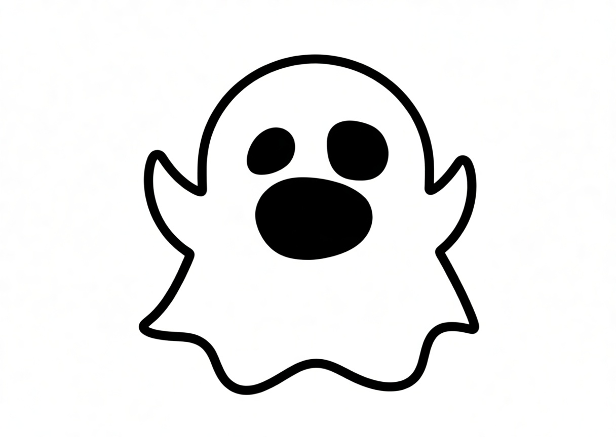Cartoon Ghost Figurine free 3D printable STL