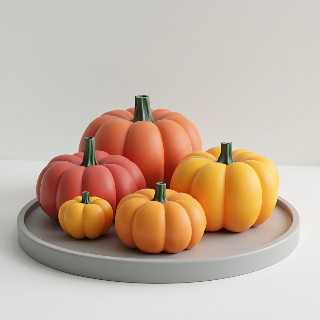 Holiday Pumpkin Set free 3D printable STL