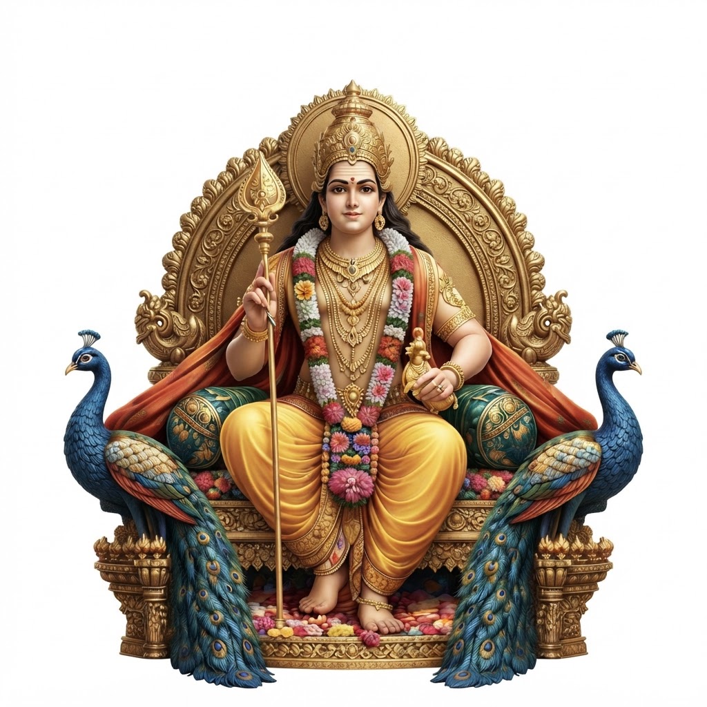 Lord Murugan Statue free 3D printable STL