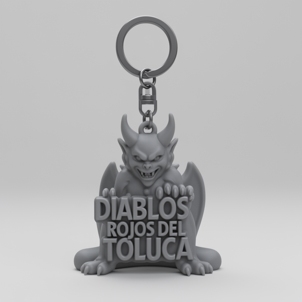 Diablos Rojos Keychain free 3D printable STL