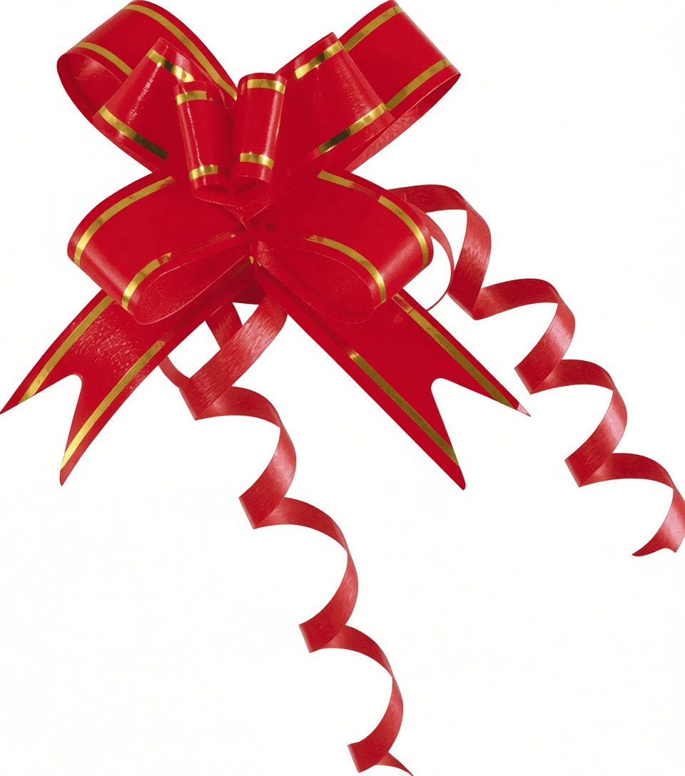Red Gift Bow free 3D printable STL