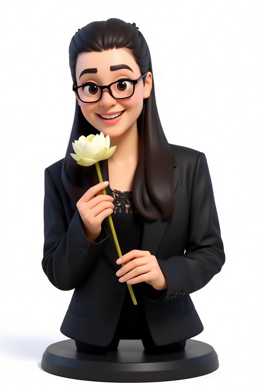 Smiling Woman Bust free 3D printable STL