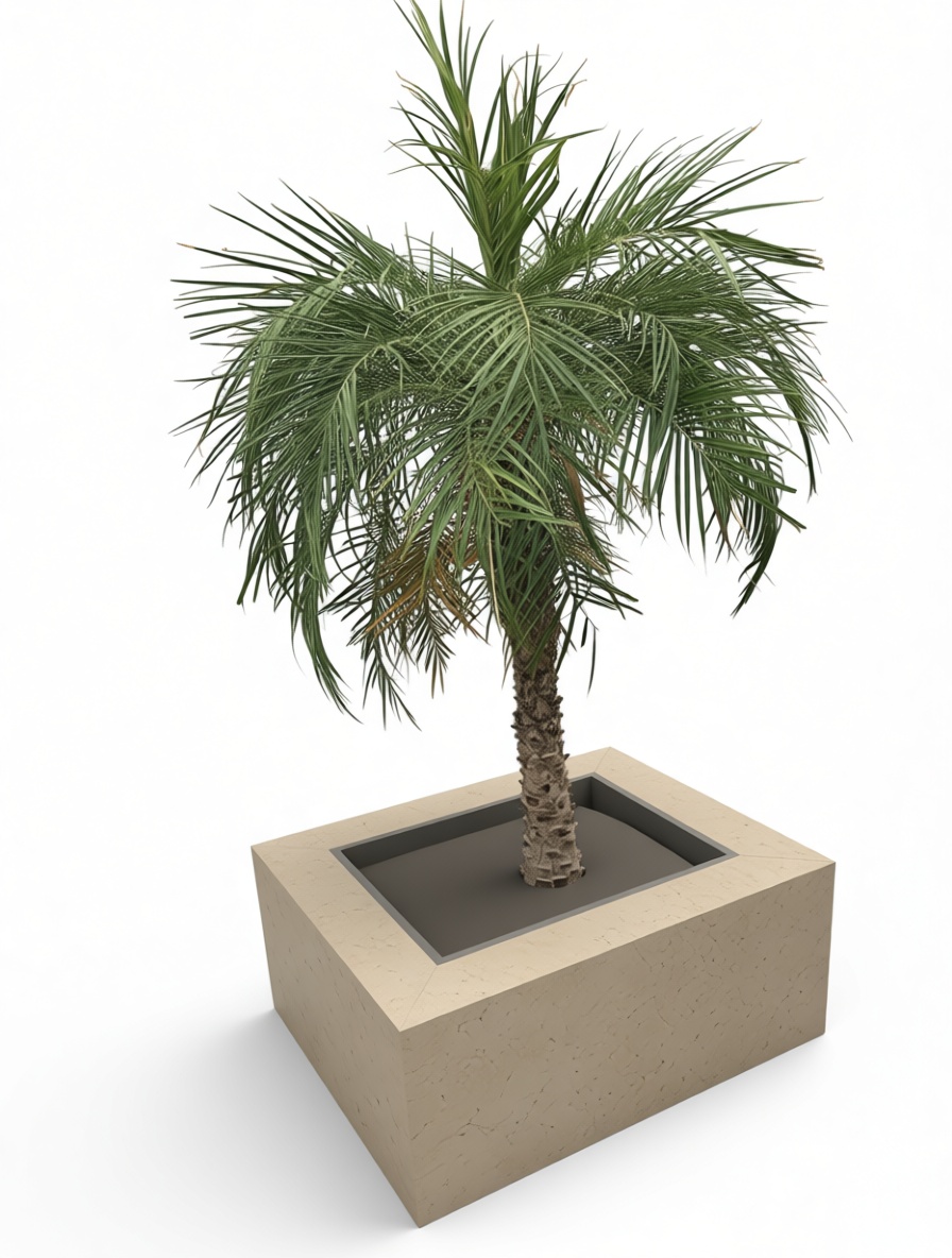 Areca Palm Plant Model free 3D printable STL
