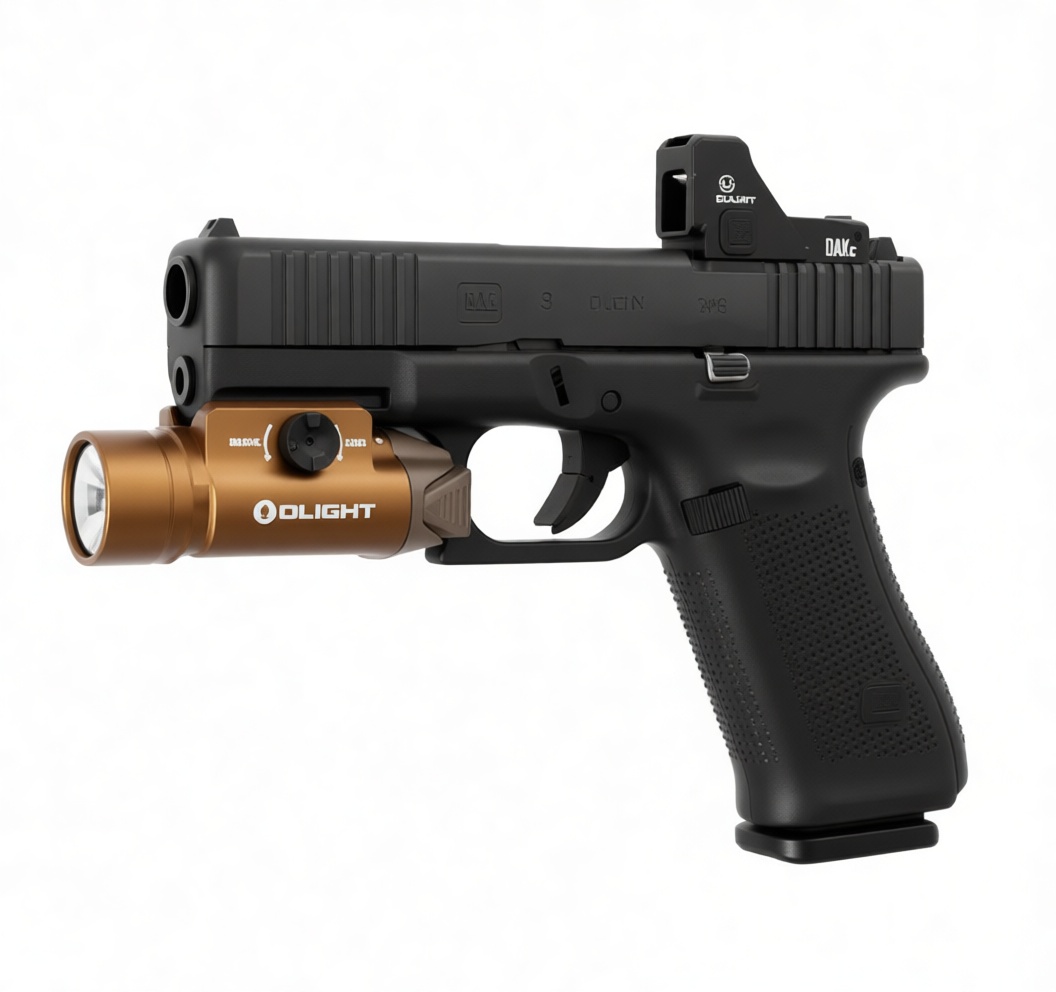 Glock 19 Pistol Model free 3D printable STL